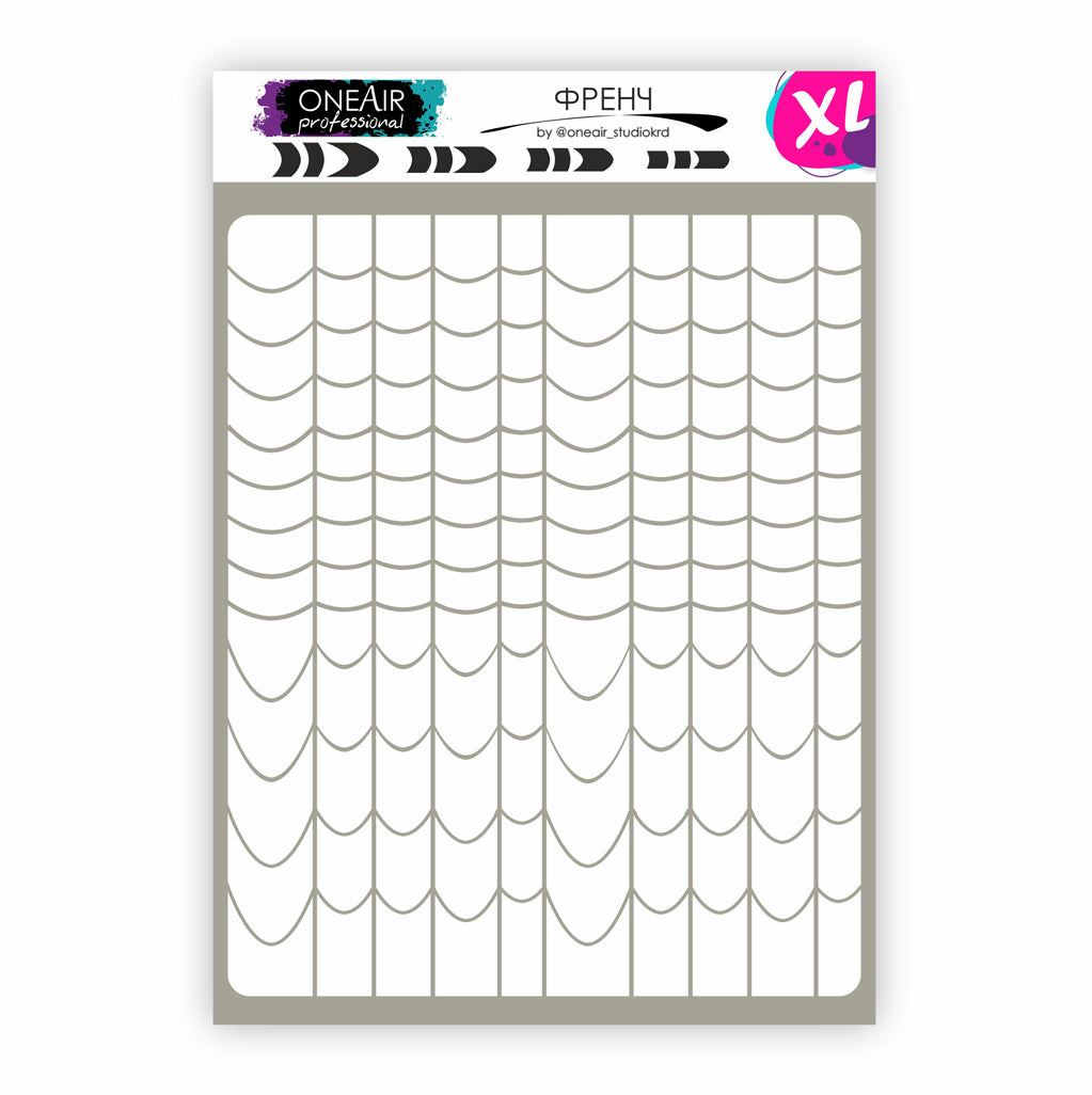 OneAir XL French Stencils