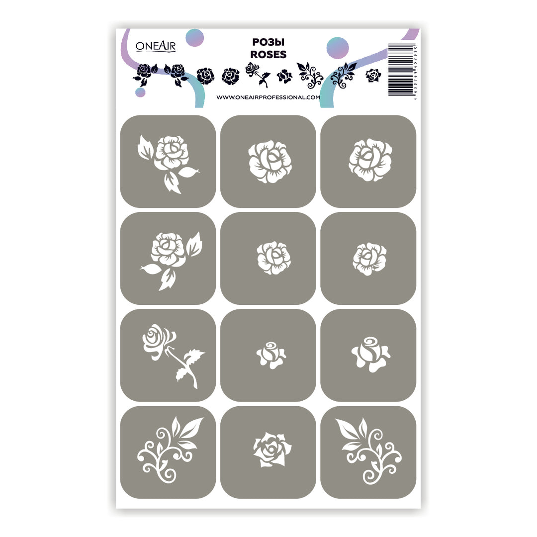 OneAir Rose Stencils