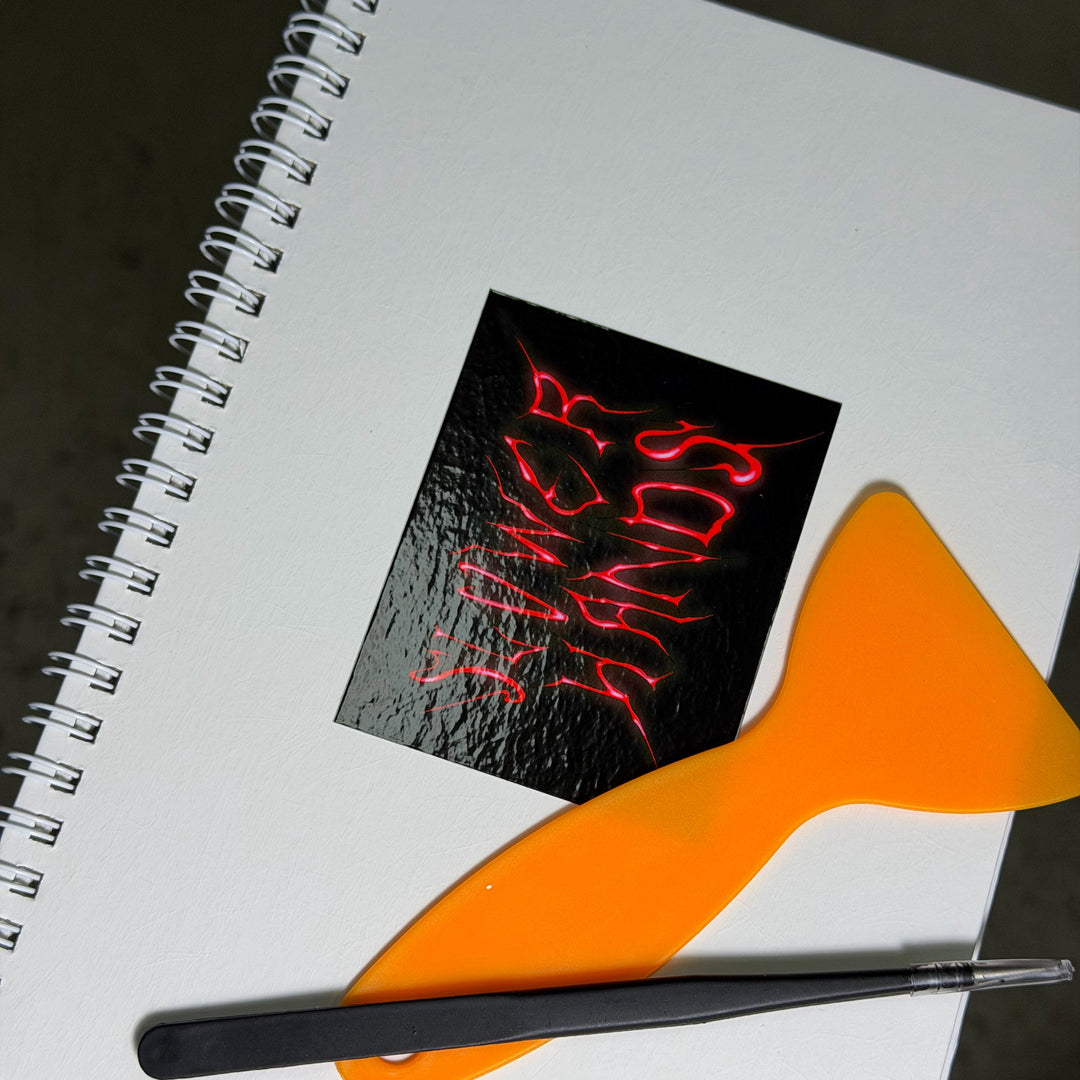 Slower Hands Airbrush Stencil Keeper