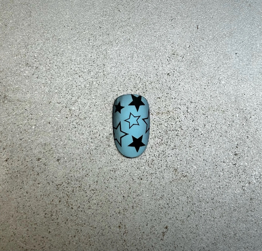 Slower Hands Stars Airbrush Stencils