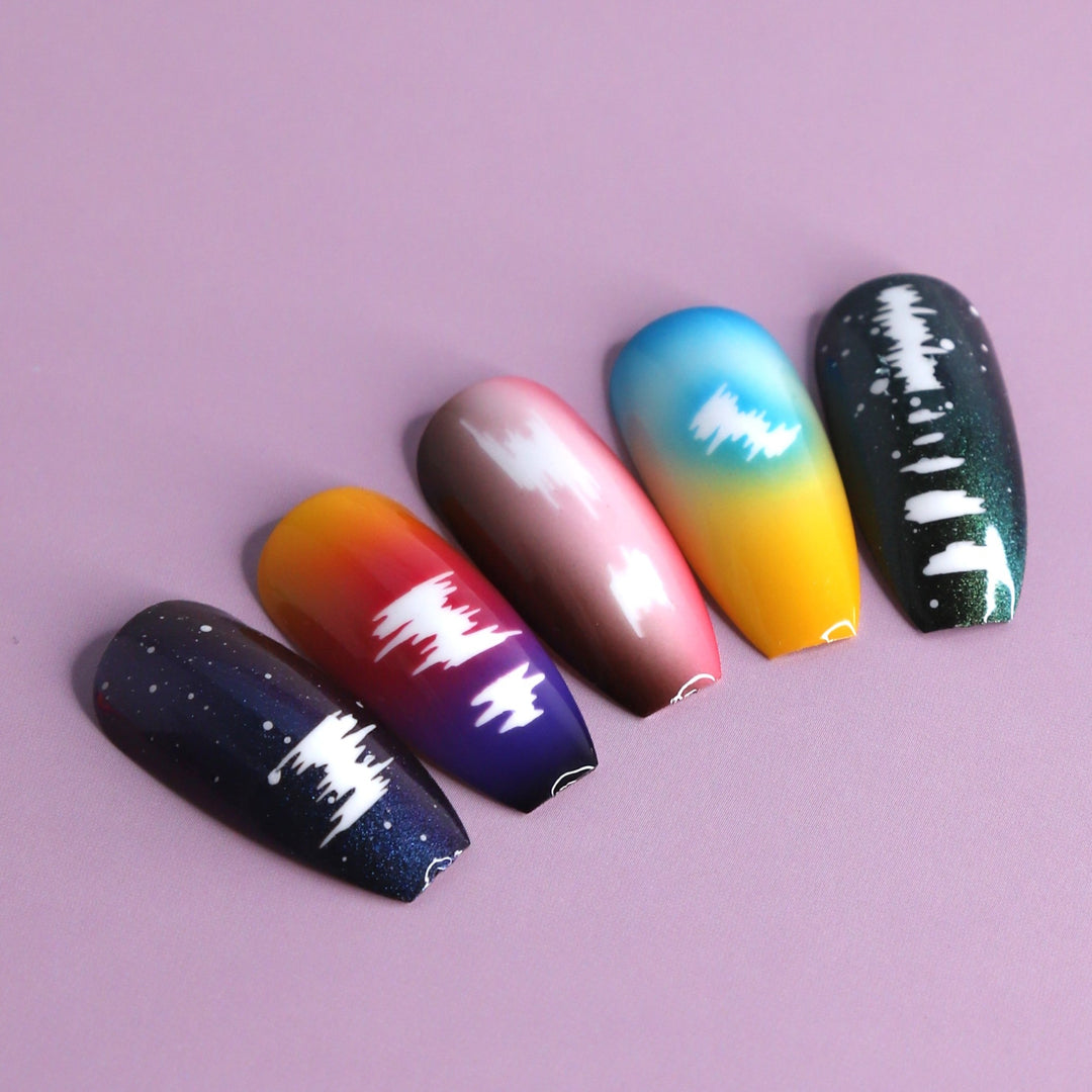 OneAir Glares Airbrush Stencils