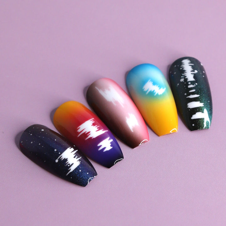 OneAir Glares Airbrush Stencils