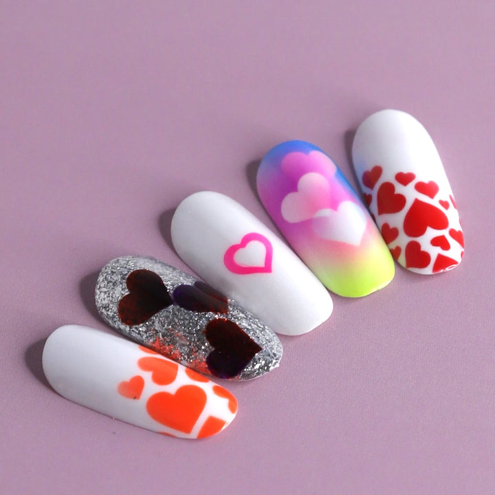 OneAir Hearts Airbrush Stencils